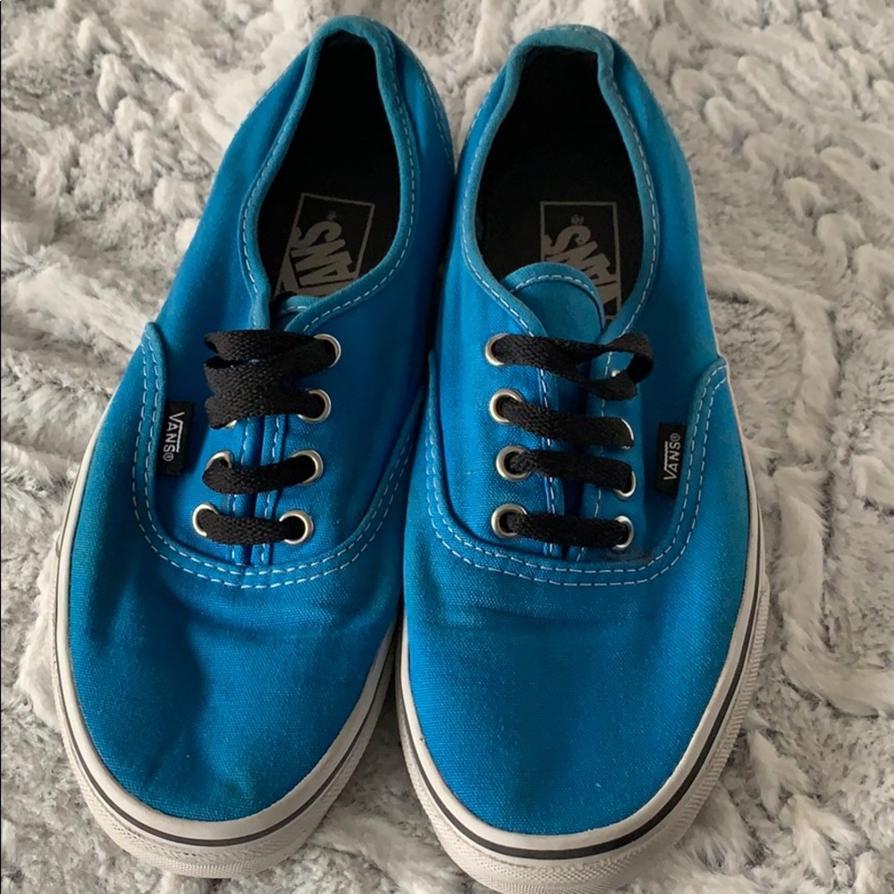 Turquoise Vans